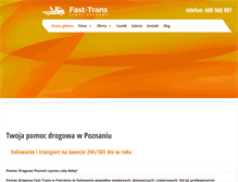 Tablet Screenshot of pomocdrogowa.w.poznaniu.pl